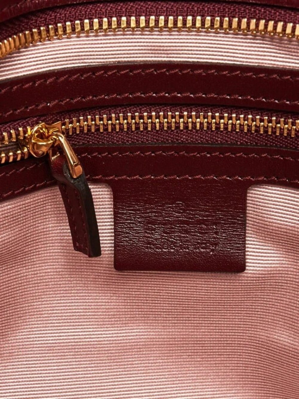 Gucci Burgundy Leather Arli Shoulder Bag - Picture 11 of 12